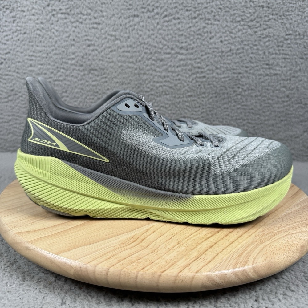 Altra Experience Flow Men 11 Gray Green Road Running Shoes Zero Drop.AL0A85NV231